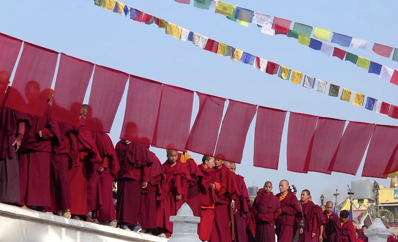 Kapan Monestary Monks in Kathmandu Nepal - God Dieux Photography