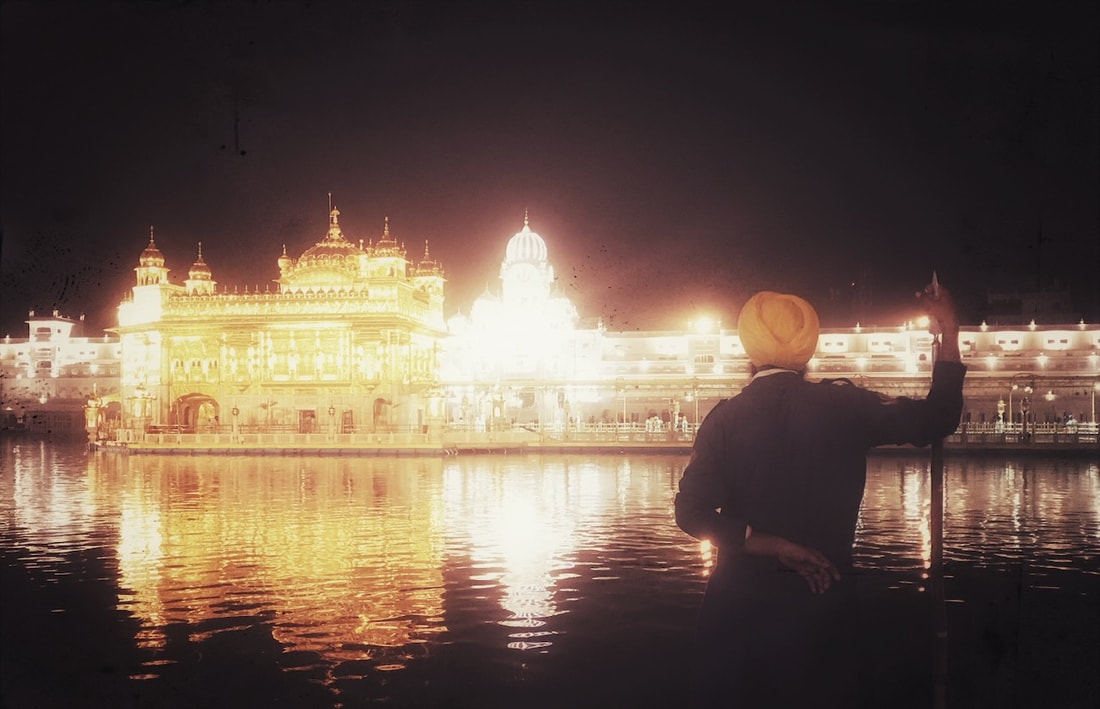 Sikh Warrior Golden Temple Amritsar India - God Dieux Photography