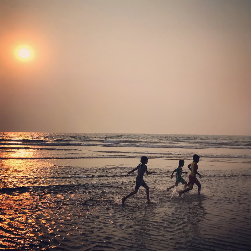 Children of the Beach - Goa India