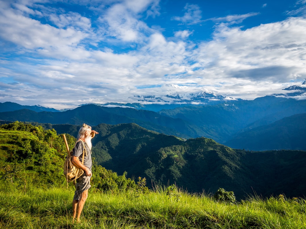 Kesh Alan Gordon in the Himalaya - God Dieux Photography