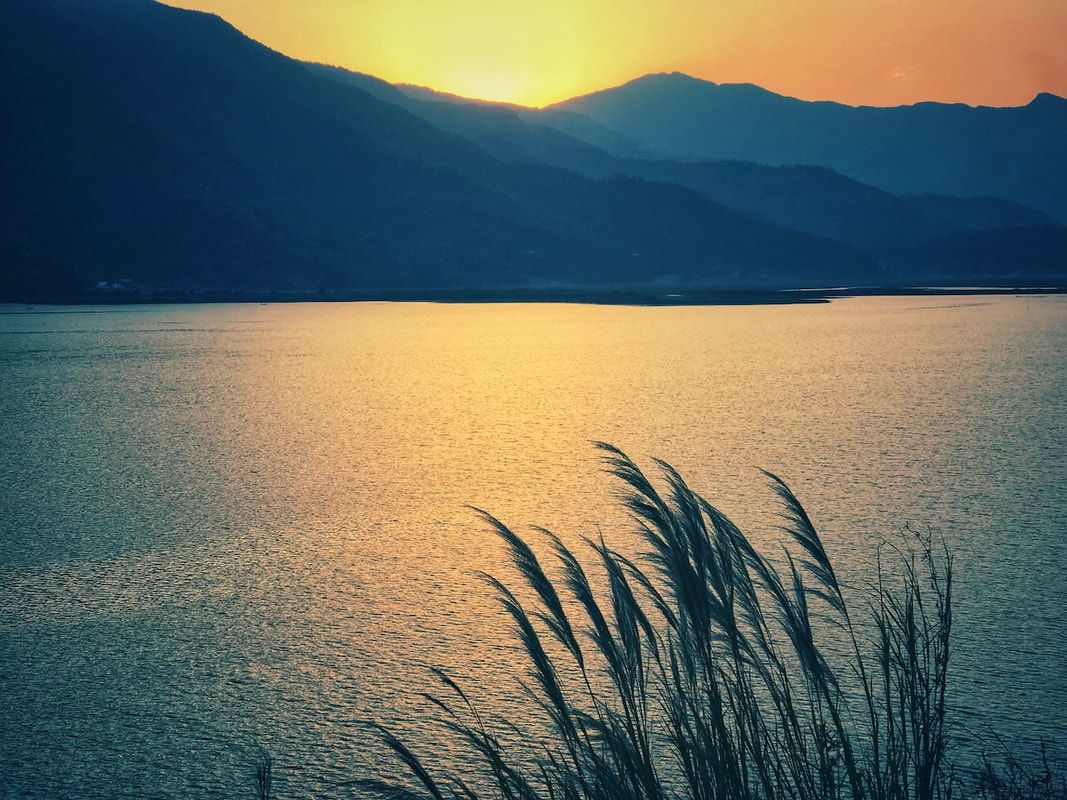 God Dieux Photography - Lakeside Sunset Pokhara Nepal